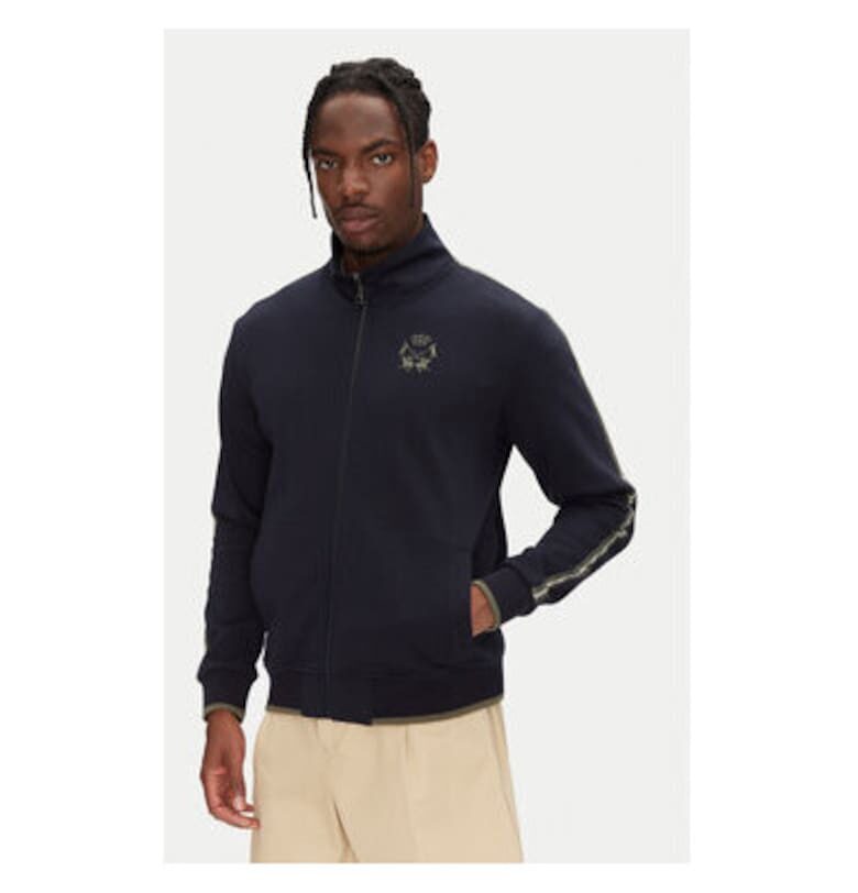 Мъжка блуза  FP571 - памук/полиестер - тъмносиня - Тъмносин LA MARTINA