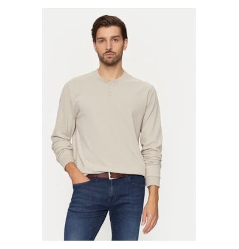 Мъжка блуза - Marc O'Polo - 304173547 - Памук - Бежов - Бежов marc o polo