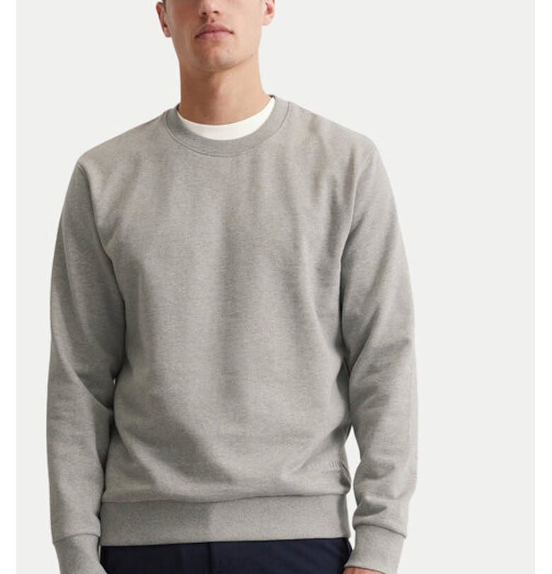 Мъжка блуза - Marc O'Polo - 304376368 - Памук - Сив marc o polo