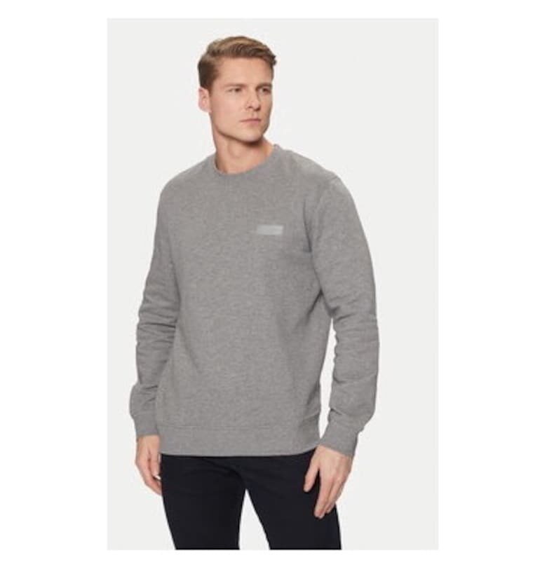 Мъжка блуза - Marc O'Polo - 304826788 - Органичен памук - Сив - Сив marc o polo