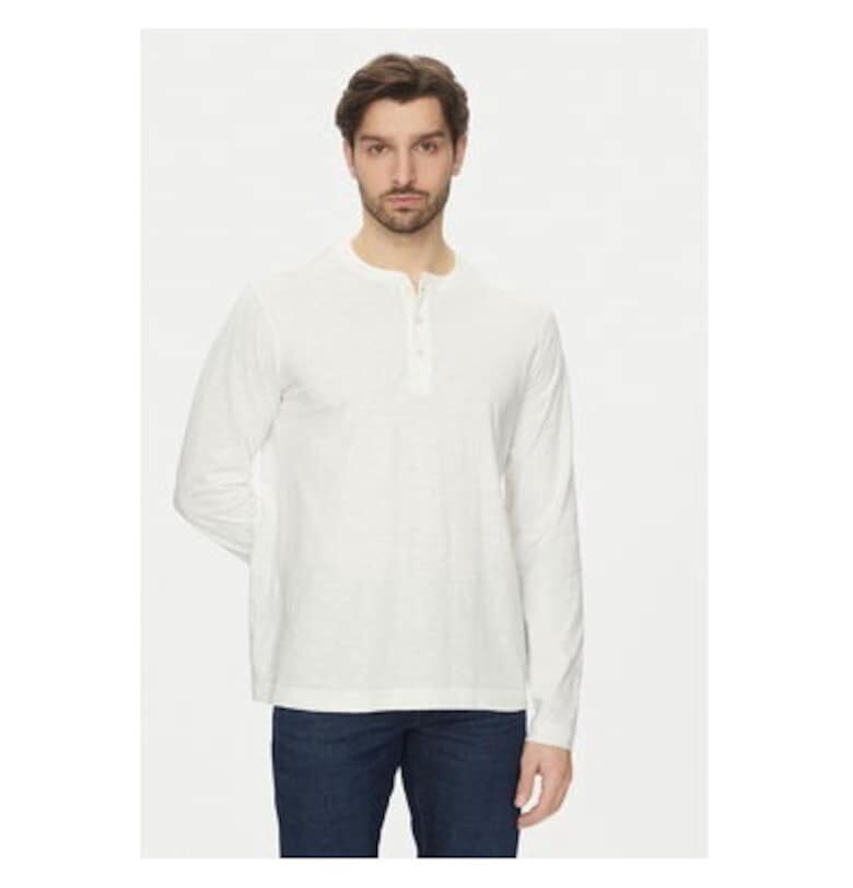 Мъжка блуза - Marc O'Polo - 304865565 - Органичен памук - Бежов - Бежов marc o polo