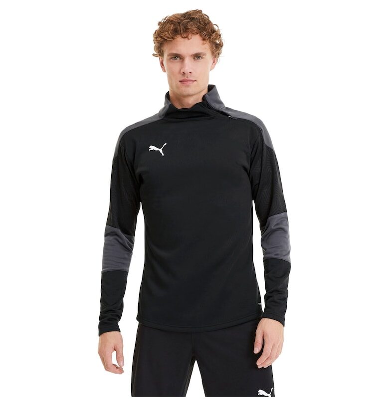 Мъжка блуза  Teamfinal 21 Training Fleece - Черен Puma