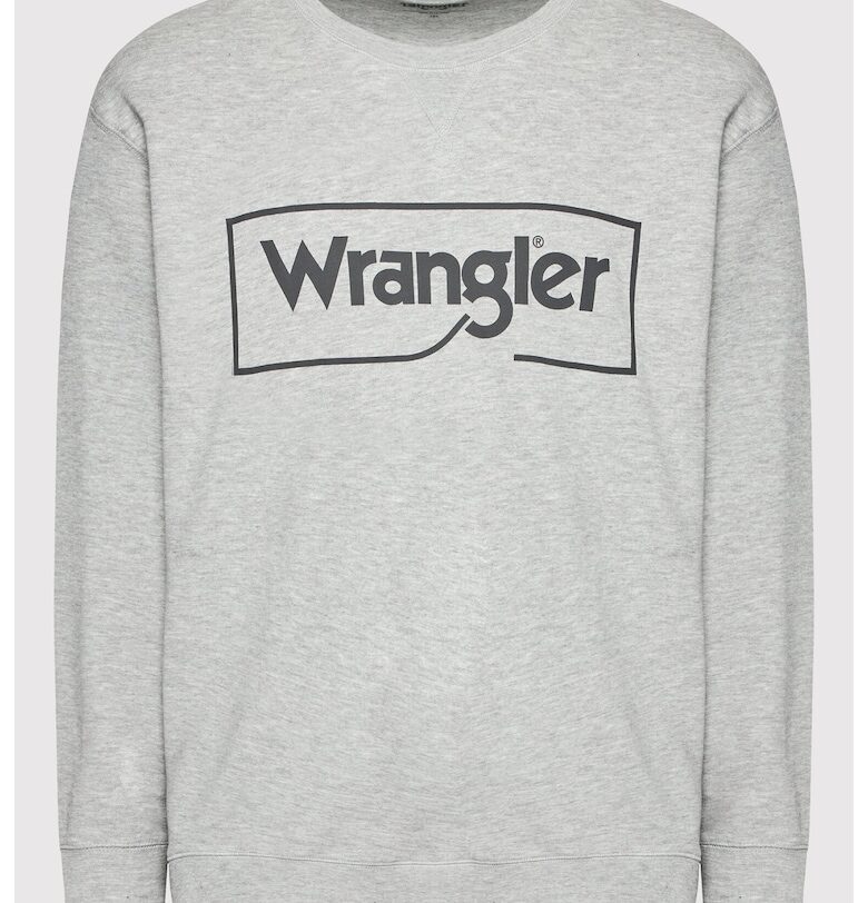 Мъжка блуза -  Памук - Сива - Сив Wrangler