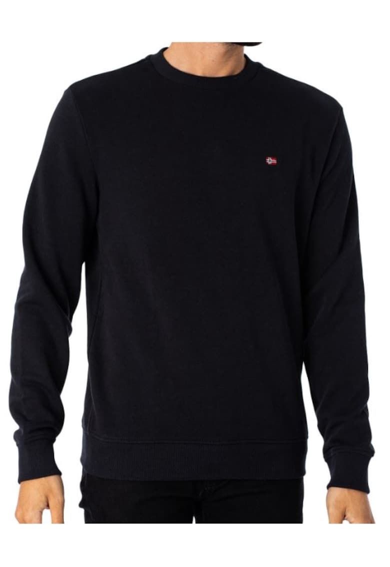 Мъжка блуза - Памук - Черна - Черен Napapijri