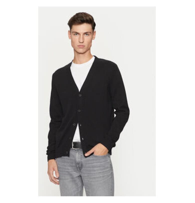 Мъжка жилетка  304400049 - Памук - S INTL - Черен - Черен Replay