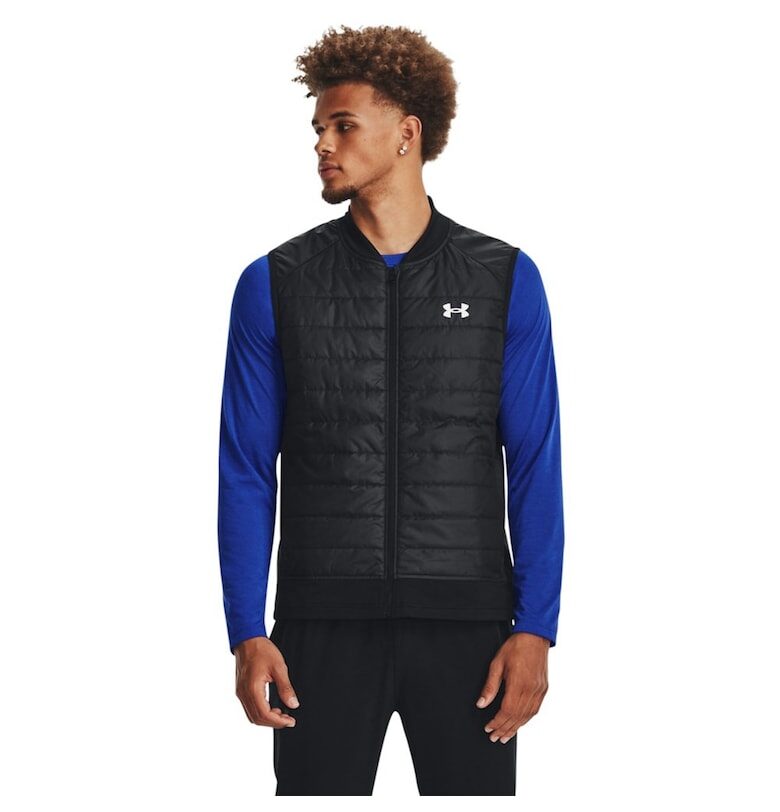Мъжка жилетка  Launch изолирана жилетка 1380870-001 - Черен Under Armour