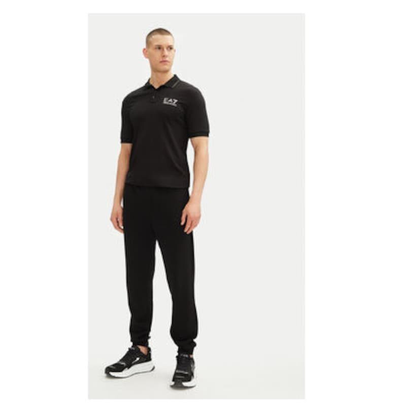 Мъжка поло риза  Emporio Armani - 7M000300 AF13739 - Вискоза/Полиамид - Черна EA7