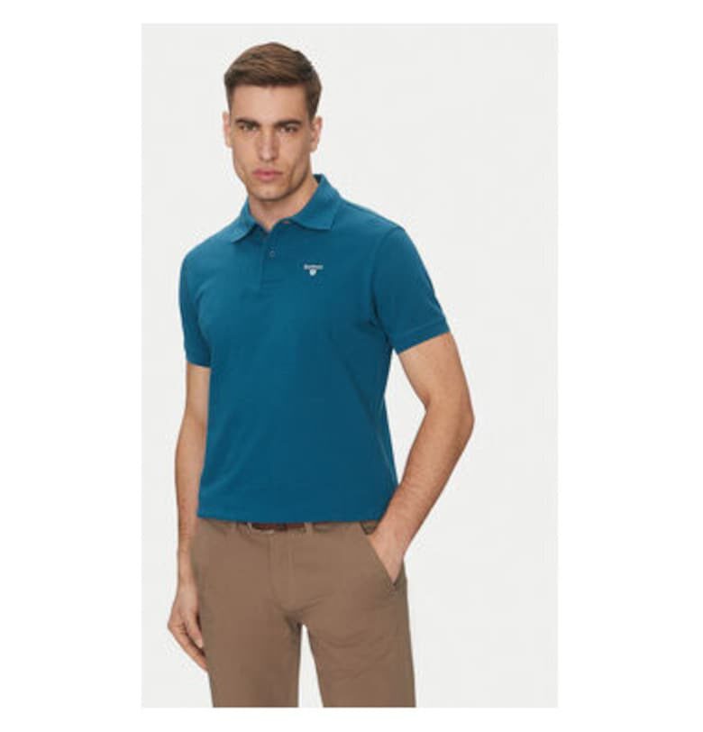 Мъжка поло риза  MML0012AQ727 - Син Barbour