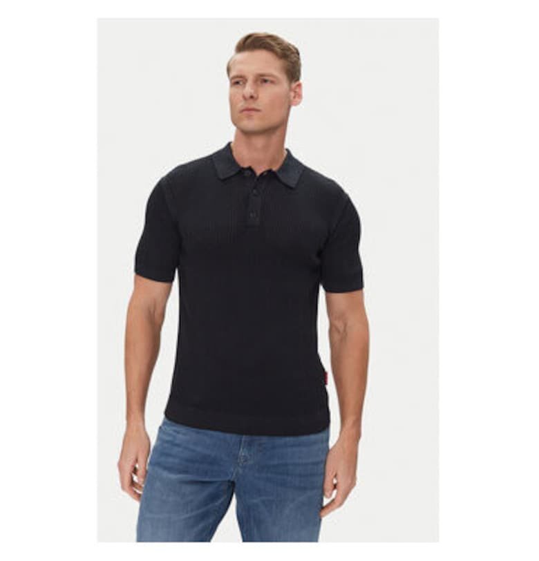 Мъжка поло тениска  10019222 30045448 - памук - тъмносиньо - Тъмносин joop jeans