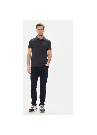 Мъжка поло тениска  251PO1857J680 - памук - тъмносиньо - Тъмносин Aeronautica Militare