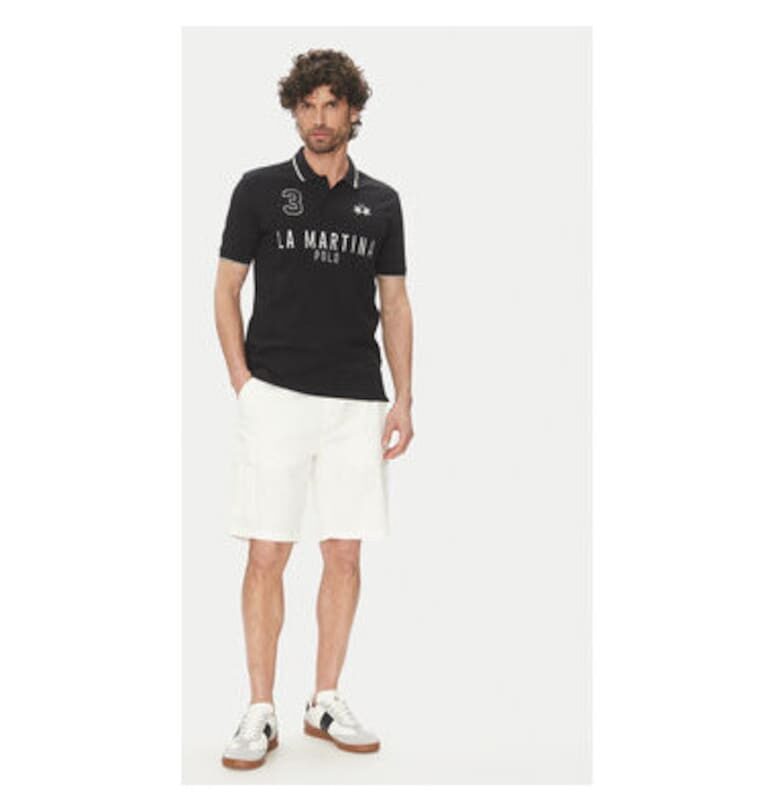 Мъжка поло тениска  MAP320 PK001 - Памук - 46745 LA MARTINA