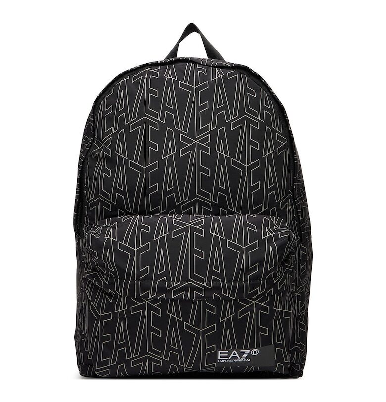 Мъжка раница -  Emporio Armani - текстил - черен EA7