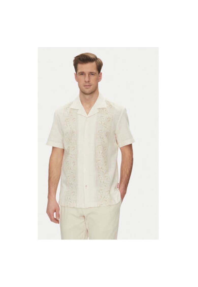 Мъжка риза 10019529 30045980 - памук - бежово - Бежов joop jeans