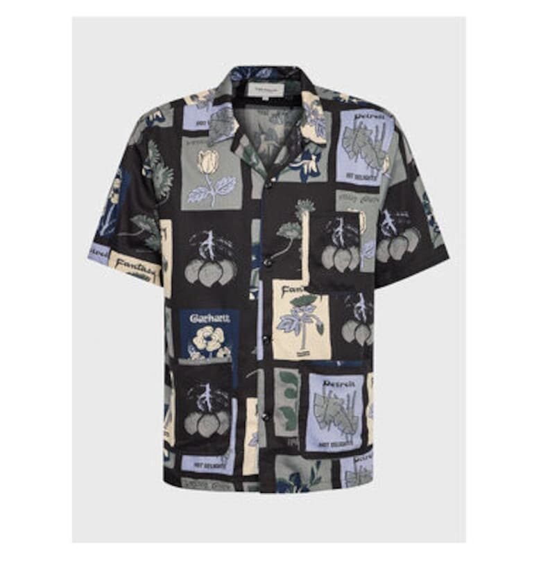 Мъжка риза -  300979747 - Памук/Тенсел - Многоцветна Carhartt WIP