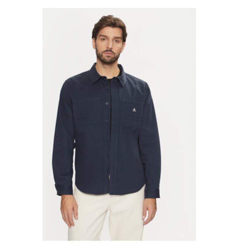 Мъжка риза -  304037986 - Памук - Син - Син Converse