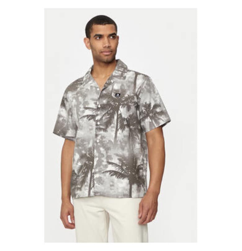 Мъжка риза -  304113031 - Памук - Черен - Черен Converse