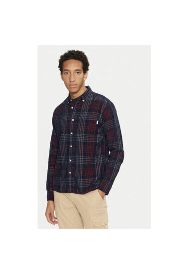 Мъжка риза - 304415760 - Памук - Син Pepe Jeans