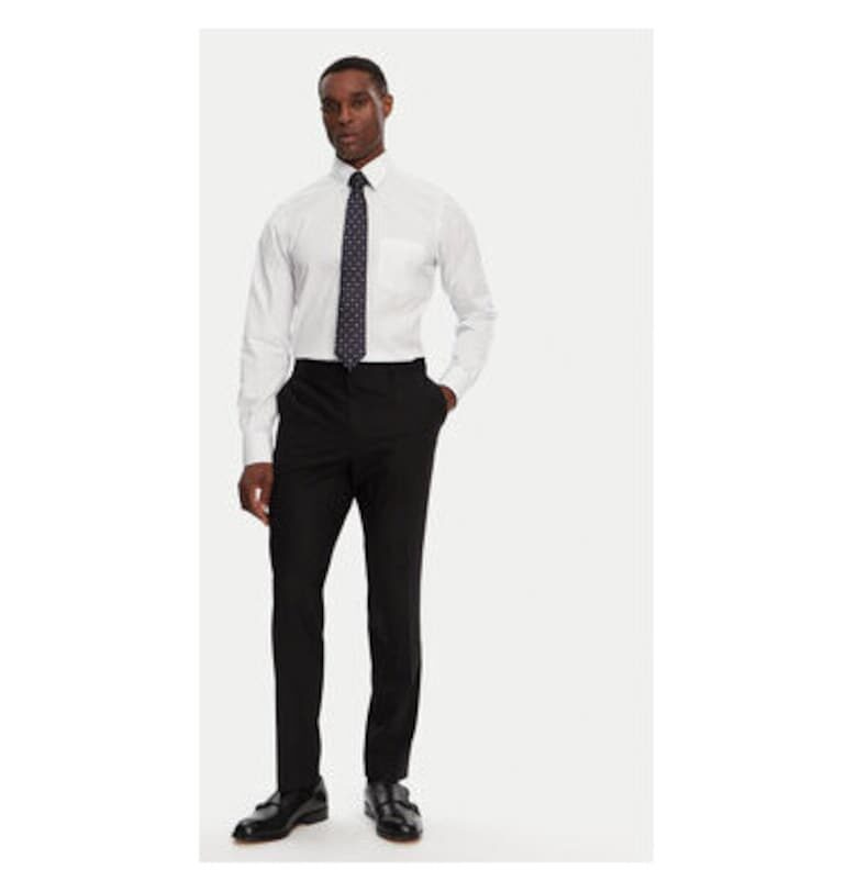 Мъжка риза -  305315595 - Памук - 40 - Бяла Dolce  Gabbana