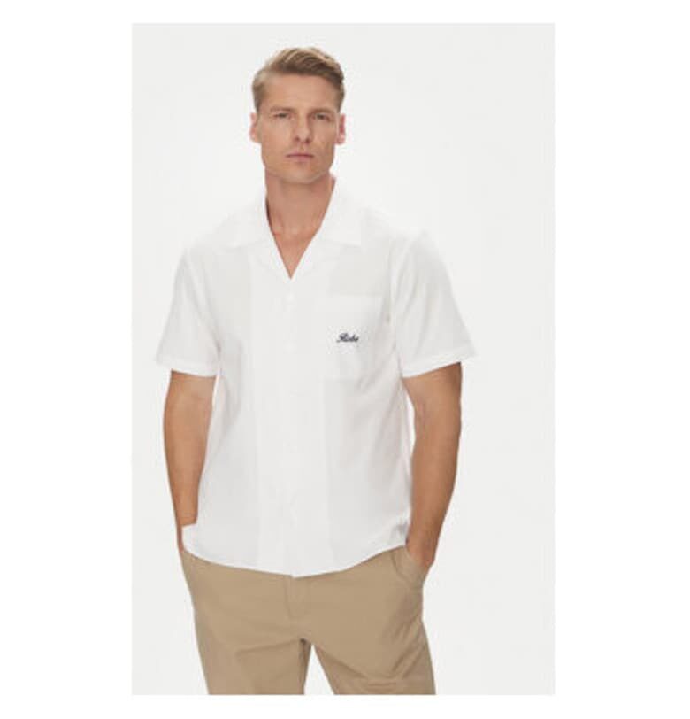 Мъжка риза  631372W - Памук - Бял - Бял Robe Di Kappa