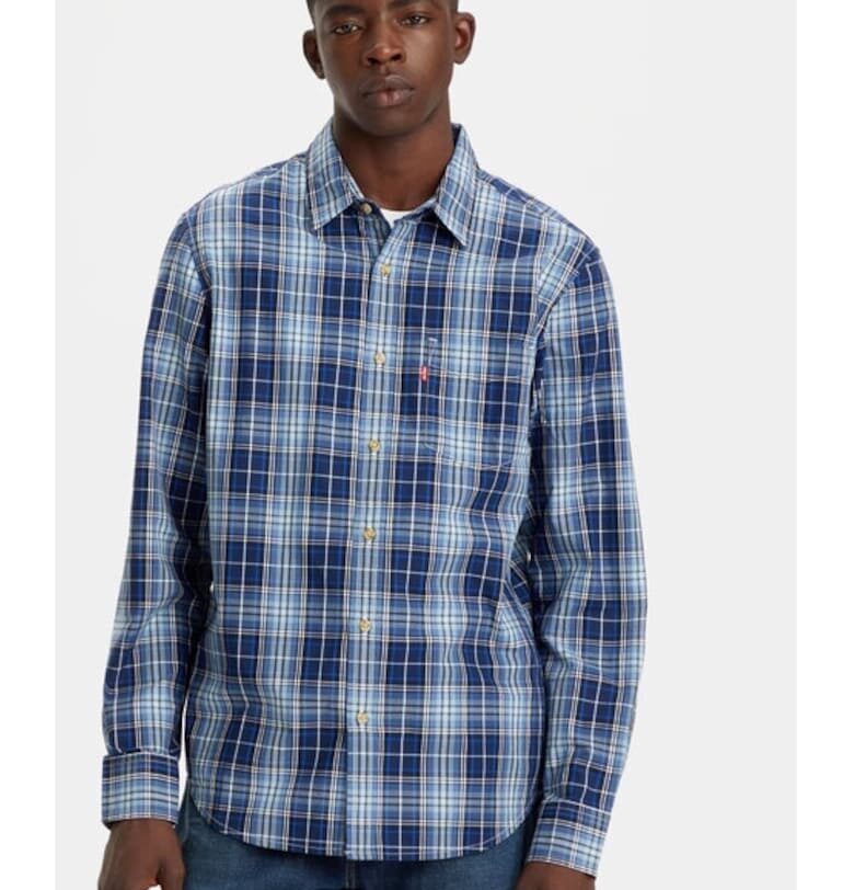 Мъжка риза -  664046 - Синя - Памук Levis