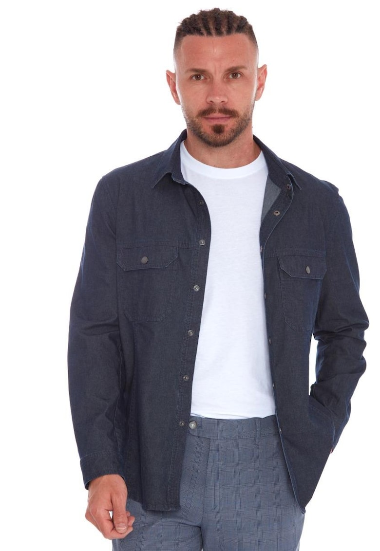 Мъжка риза - Bluejack Overshirt 5986 - Синя W Wegener