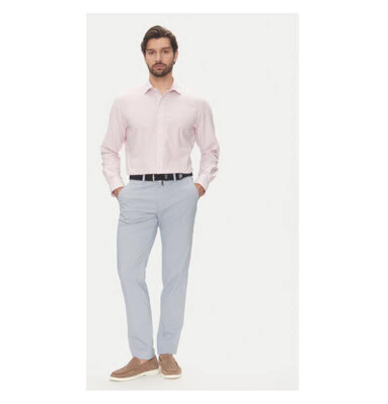 Мъжка риза  C6 11004.0406 - Памук - Розов - Розово Pierre Cardin