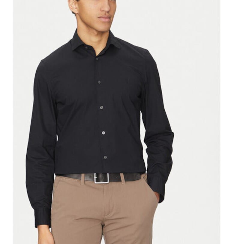 Мъжка риза - Marc O'Polo - 304826825 - Памук - Черен marc o polo