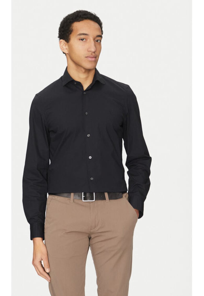 Мъжка риза - Marc O'Polo - 304826825 - Памук - Черен marc o polo