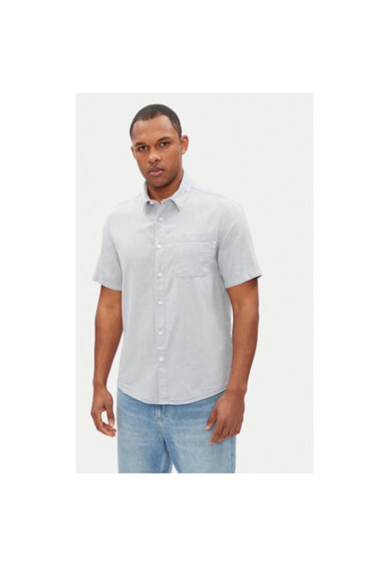 Мъжка риза PM308847 - Лен/Памук - Синя Pepe Jeans