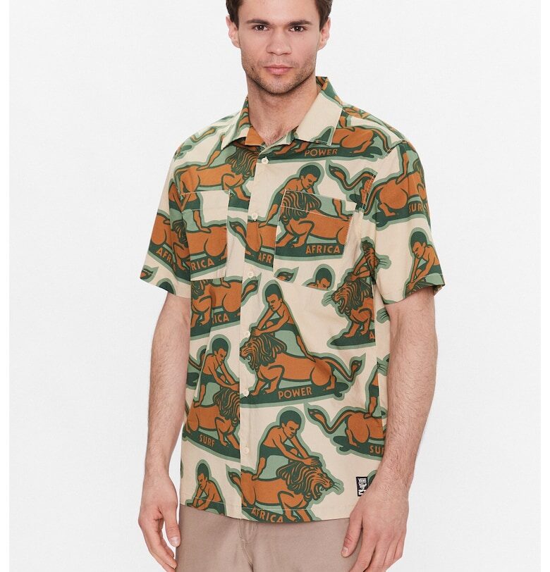 Мъжка риза -  Памук - Бежов Vans