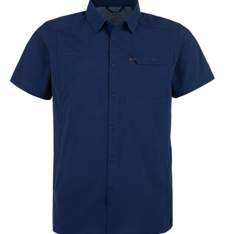 Мъжка спортна риза  Bombay - Сив - Син KILPI