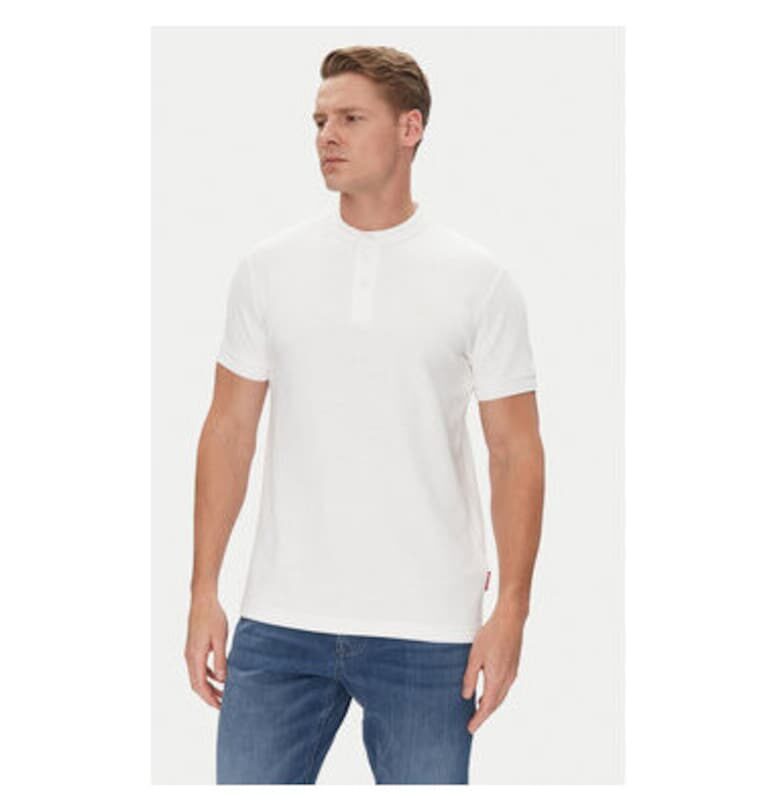 Мъжка тениска  10019351 30045676 - памук/найлон - бяла - Бял joop jeans