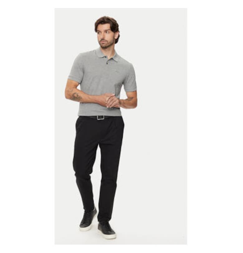 Мъжка тениска -  209621600 - Памук - Сив - Сив BOSS