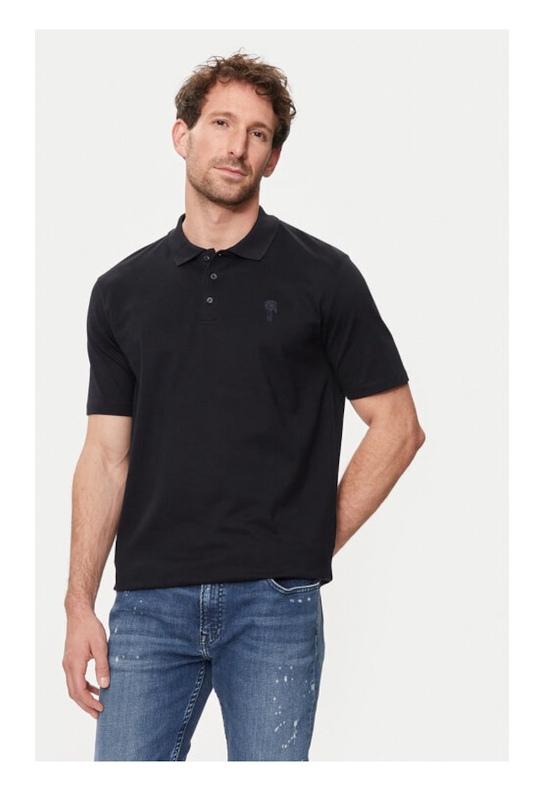 Мъжка тениска - 22060 - тъмносиньо - памук Karl Lagerfeld