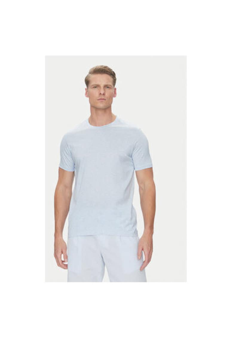 Мъжка тениска 25411015 - памук - светлосин - Светлосин Paul Shark