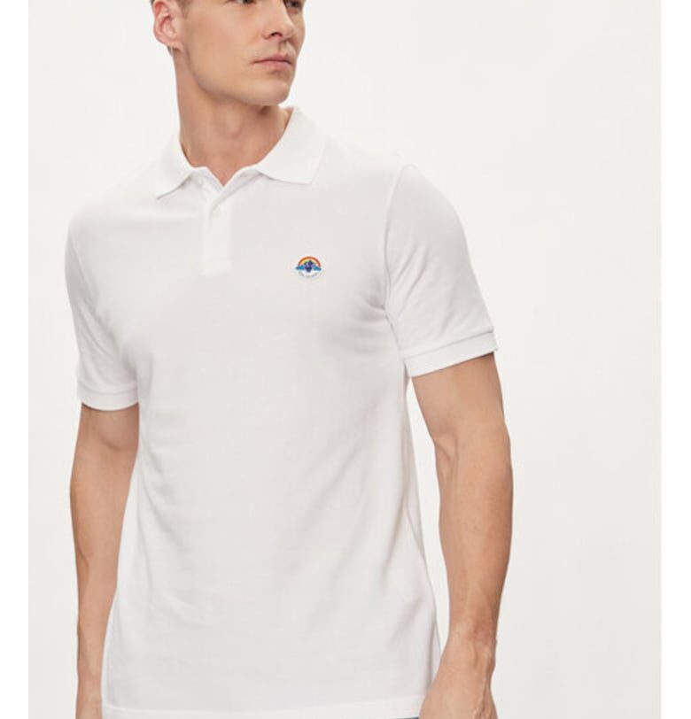 Мъжка тениска -  303932145 - Памук - Бяла - Бял Save The Duck