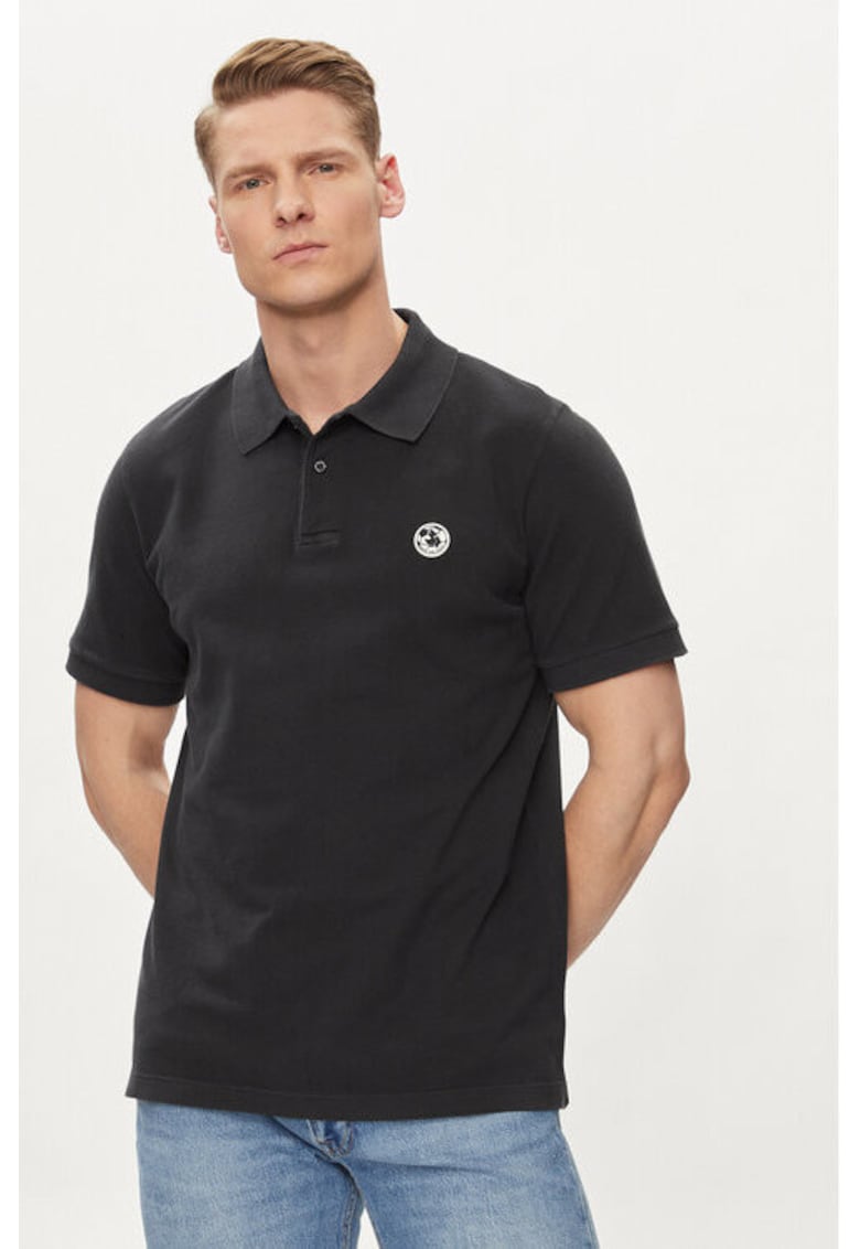 Мъжка тениска - 303932169 - Памук - Черен - Черен Save The Duck