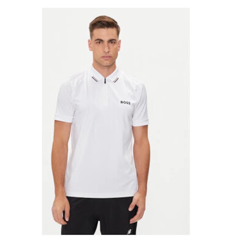 Мъжка тениска -  304020827 - Полиестер - Бяла - Бял BOSS
