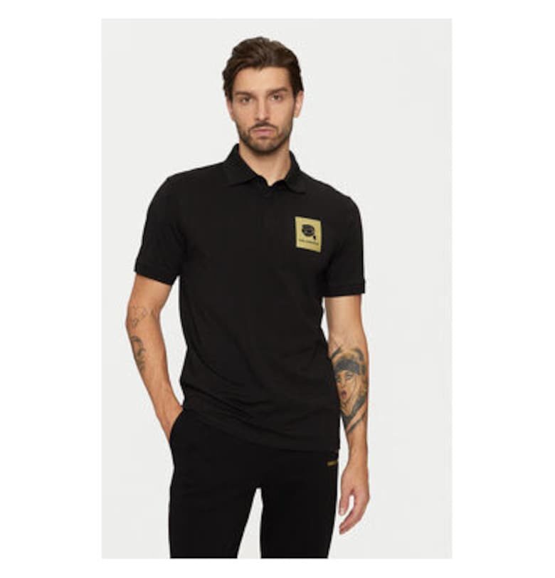 Мъжка тениска -  304612428 - Памук - Черен - Черен Karl Lagerfeld