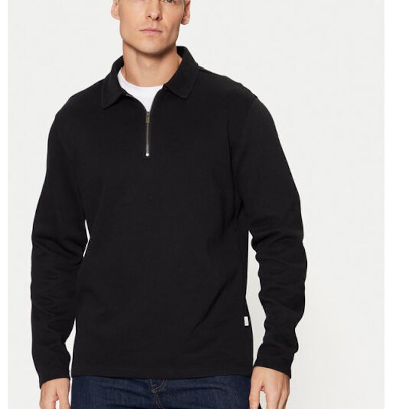 Мъжка тениска -  304685095 - Памук/Памук - Черна - Черен Selected Homme