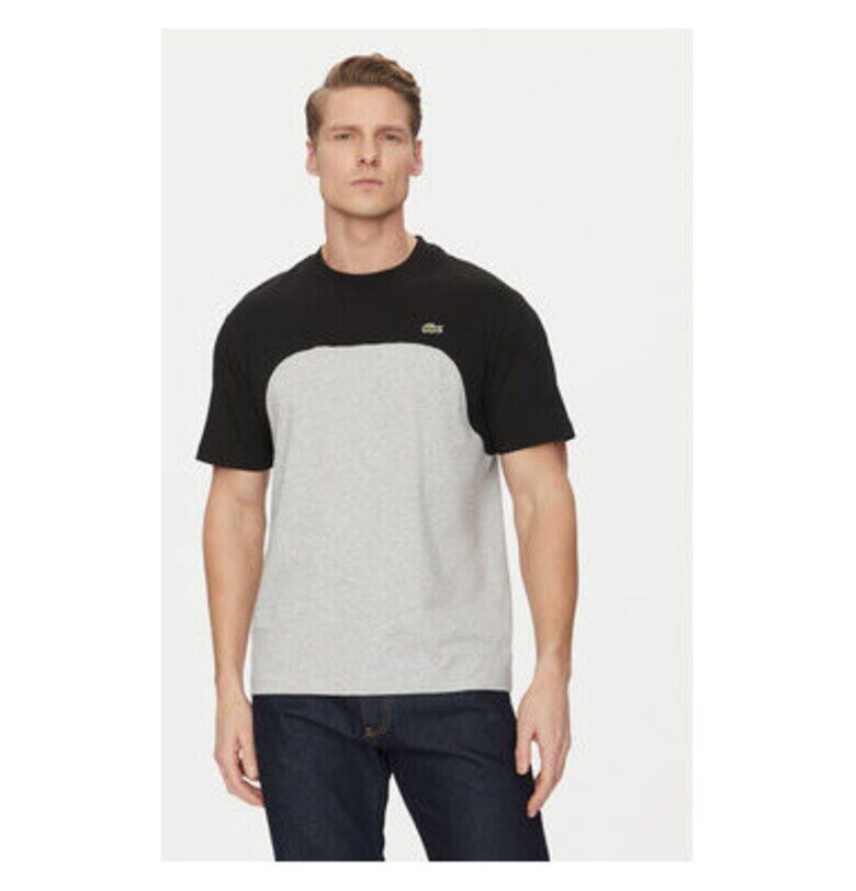 Мъжка тениска -  304997440 - Памук - Черен - Черен Lacoste