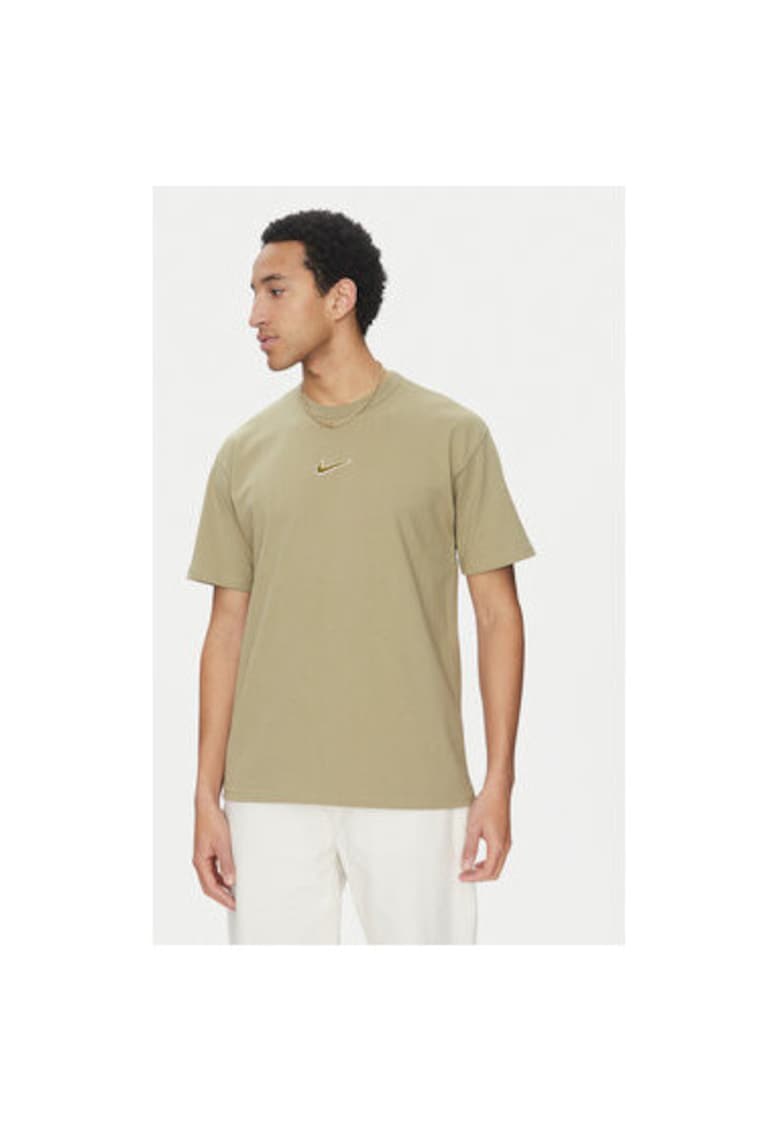 Мъжка тениска - 305365460 - Памук - Зелен Nike