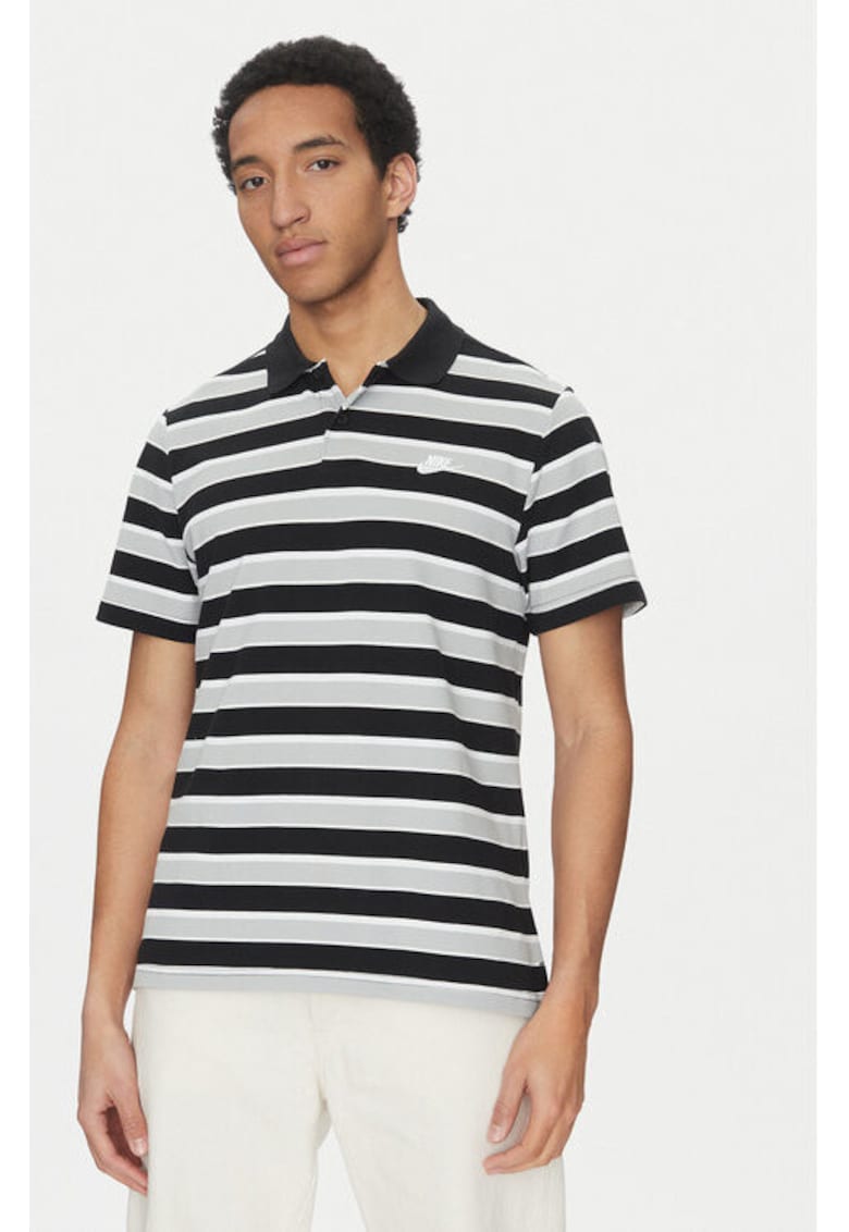 Мъжка тениска - 305366061 - Памук - Многоцветен Nike