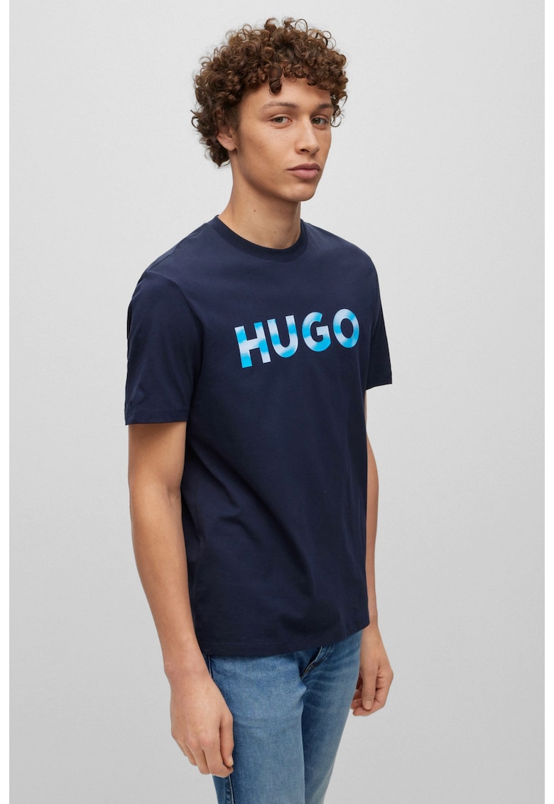 Мъжка тениска 50489662 - Син HUGO BOSS