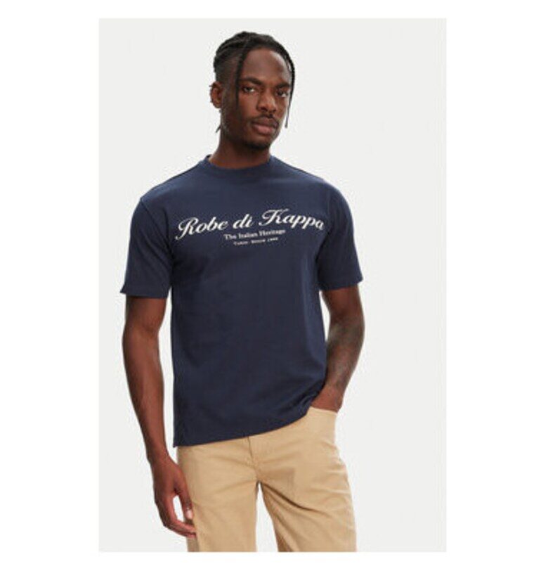 Мъжка тениска  61151CW - Памук - Тъмносин - Тъмносин Robe Di Kappa