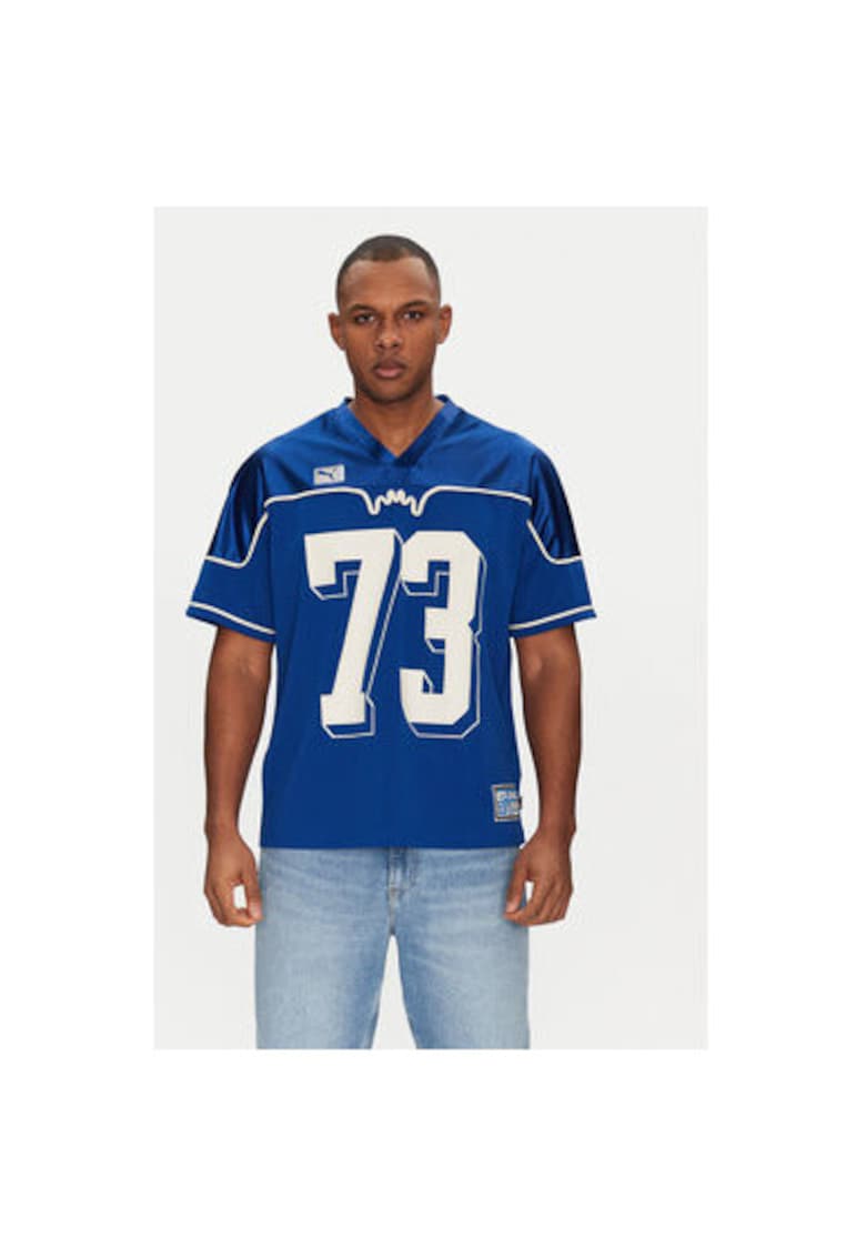 Мъжка тениска 630254 - Рециклиран полиестер - Син - Син Puma