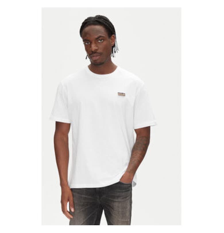 Мъжка тениска  78OAHE11 CJ110 - Памук - 46879 - Бял JUST CAVALLI