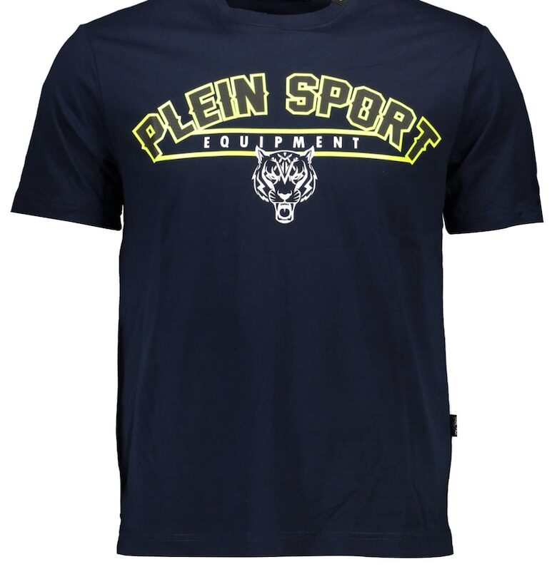 Мъжка тениска -  9213432 - лого - синьо - Син Plein Sport