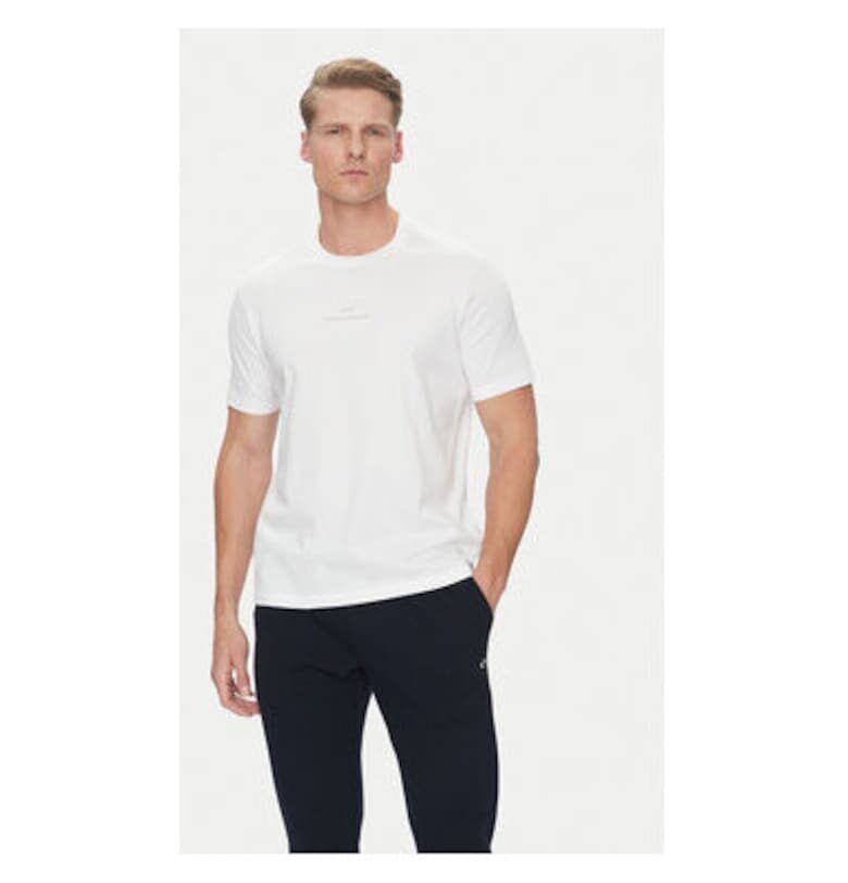 Мъжка тениска  C0P1240 - памук - бяла Paul Shark