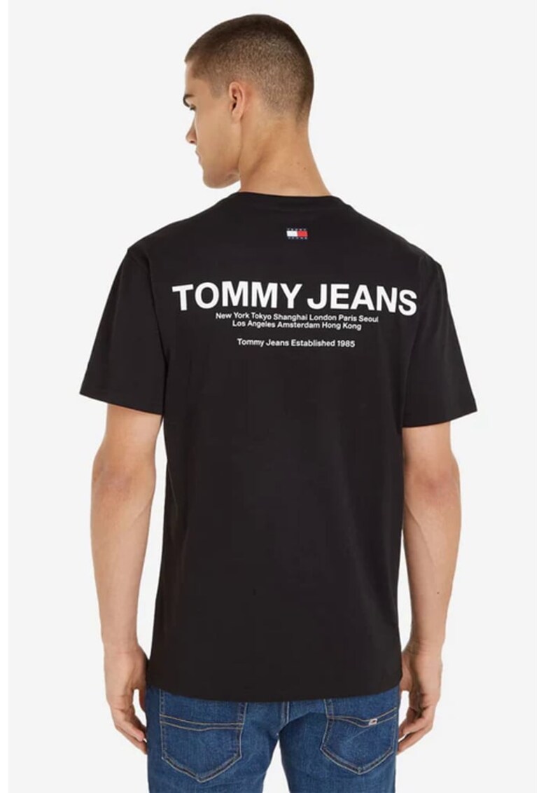 Мъжка тениска DM0DM17712 - Черен Tommy Jeans